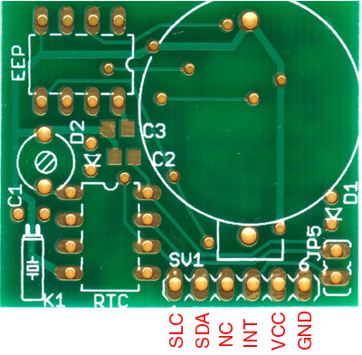 I2C RTC + EEPROM