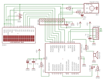 28PIC basis print als kit met de 18F25K20 en 3,3V regulator