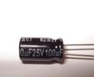 4 Stuks 100uF 25v Low ESR