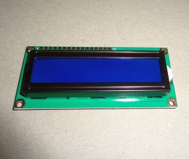 16x2 LCD Blauw Display