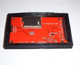 2.4 inch TFT 240x320 SPI Zwart