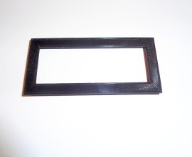 Zwarte bezel voor 20x4 LCD display B-keuze