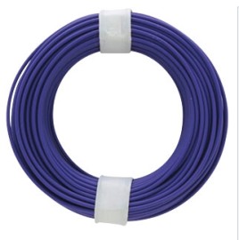 10 Meter soepel AWG26 Violet