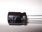 2 Stuks 470uF 16v Low ESR