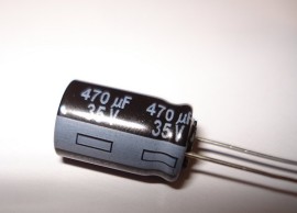 2x 470uF 35v Low ESR