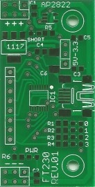 FTDI FT230X Breadboard print