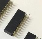 Pinheader 2.54mm  2x10 pins Female Haaks