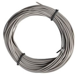 10 Meter soepel AWG26 Grijs