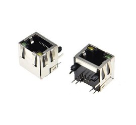 RJ45 Shielded Print met Led's