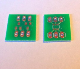 2x SOT23-DIL6 adapter