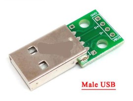 USB-A Male adapter