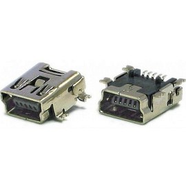 2x USB-Mini SMD printconnector