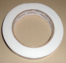 Dubbelzijdig foam tape 18mm x 4 meter