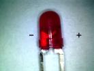 3 mm LED rood met voorschakel weerstand